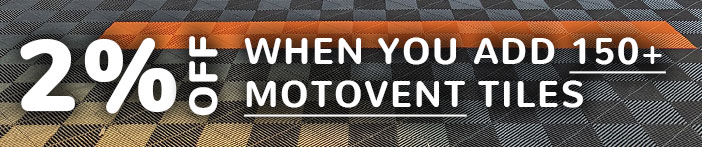 MotoVent Offer Order over 150+ tiles and get a 2% discount automaticall applied to your shopping basket